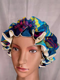 Bonnet en Satin Madras