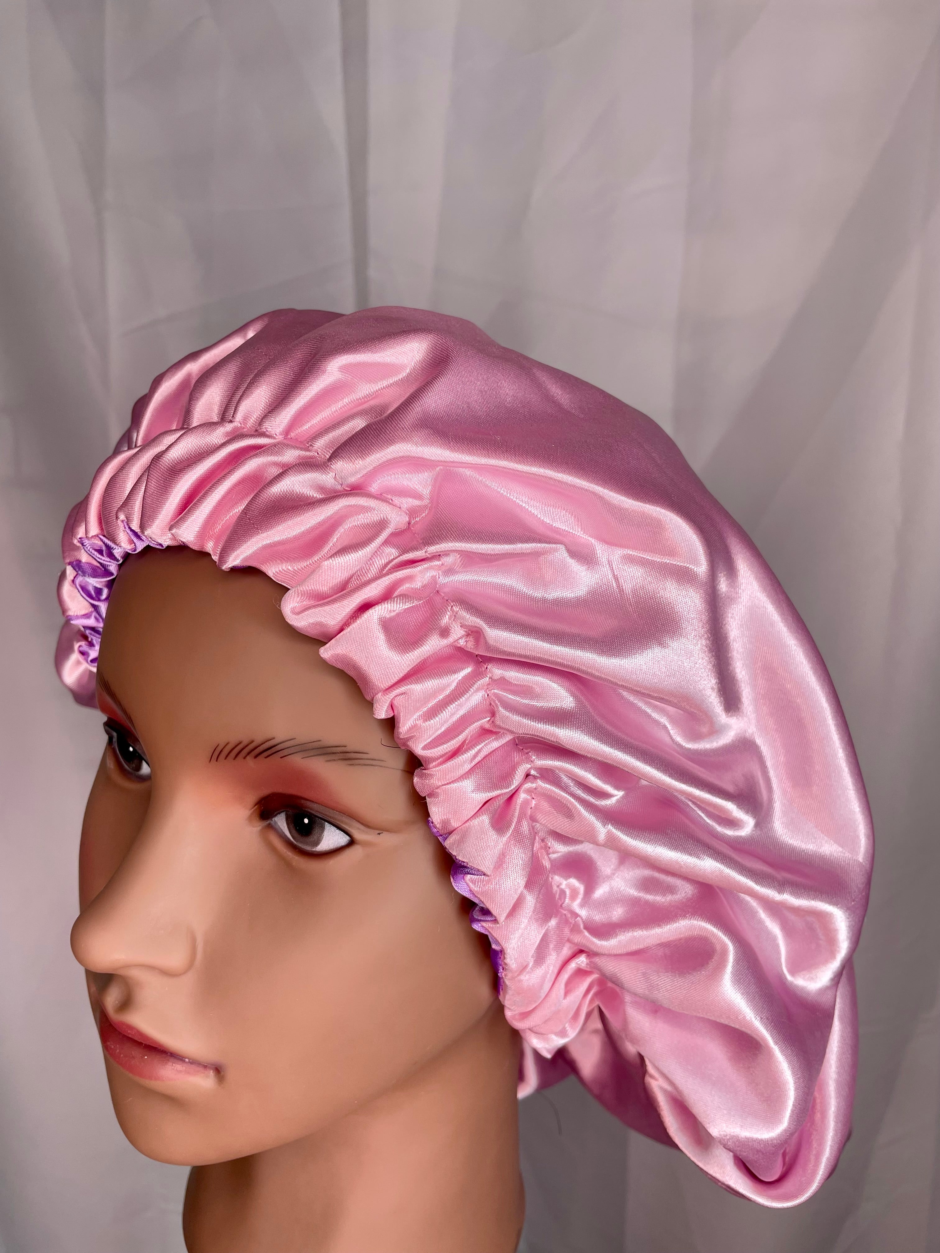 Bonnet en Satin réversible