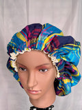 Bonnet en Satin Madras